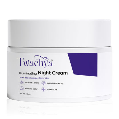 Illuminating Night Cream - 50 g Repairs Overnight, Improves Texture, Restores Radiance