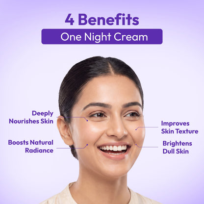 Illuminating Night Cream - 50 g Repairs Overnight, Improves Texture, Restores Radiance