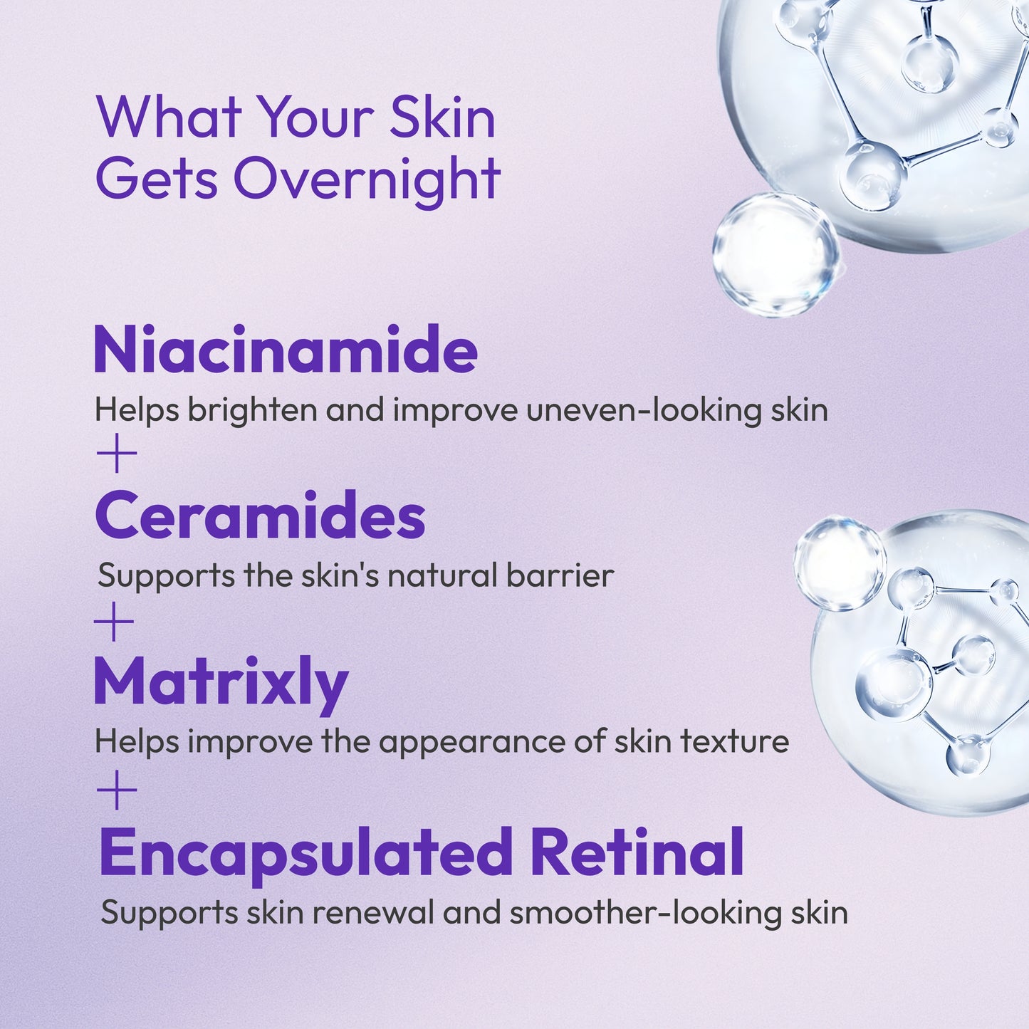 Illuminating Night Cream - 50 g Repairs Overnight, Improves Texture, Restores Radiance