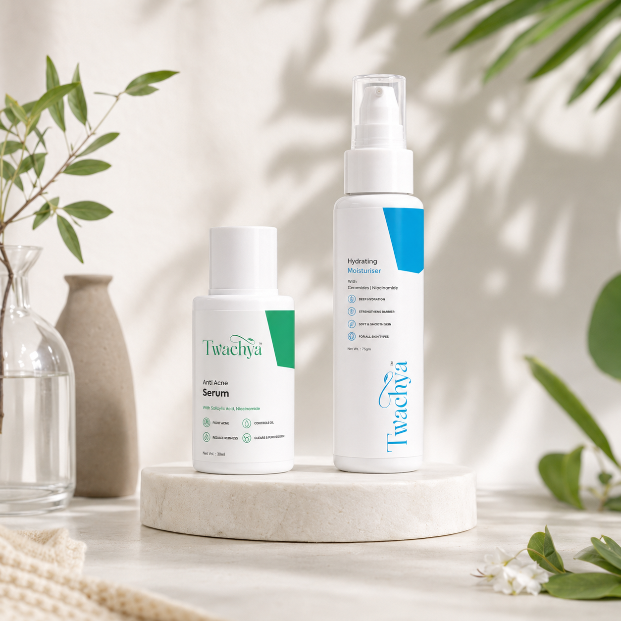 Build Your Acne-Prone Skin Routine: Anti-Acne Serum + Moisturiser